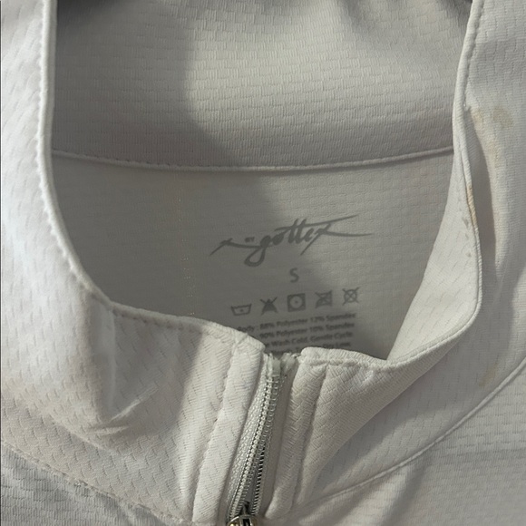 Gottex Women's White Zip up jacket - Picture 2 of 3